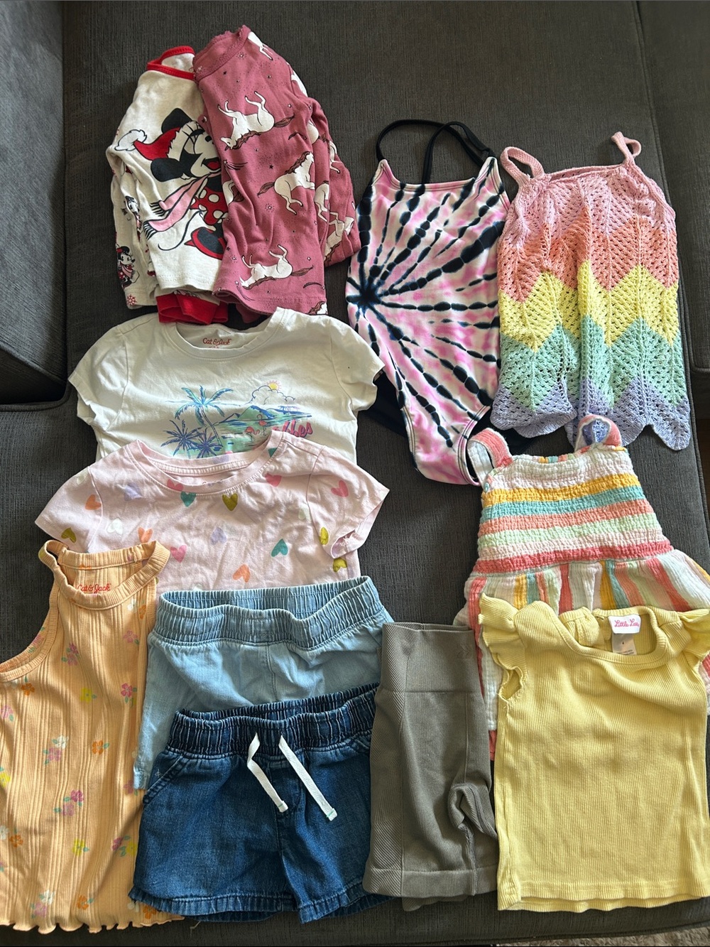 Mixed Bundle of Girls Clothes